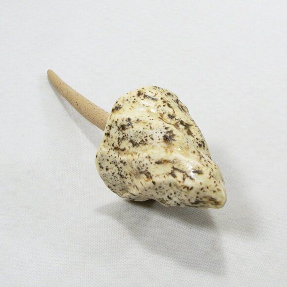 3 Garden Decorations Natural Colors Mushroom Garden Pottery Handmade New Color - Picture 7 of 8